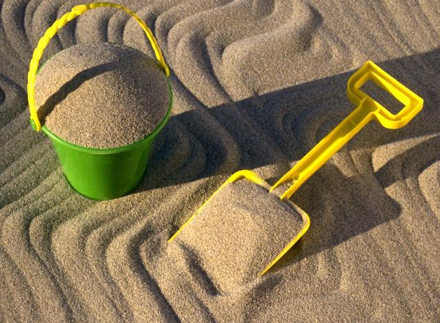 Прокаленный песок для песочницы